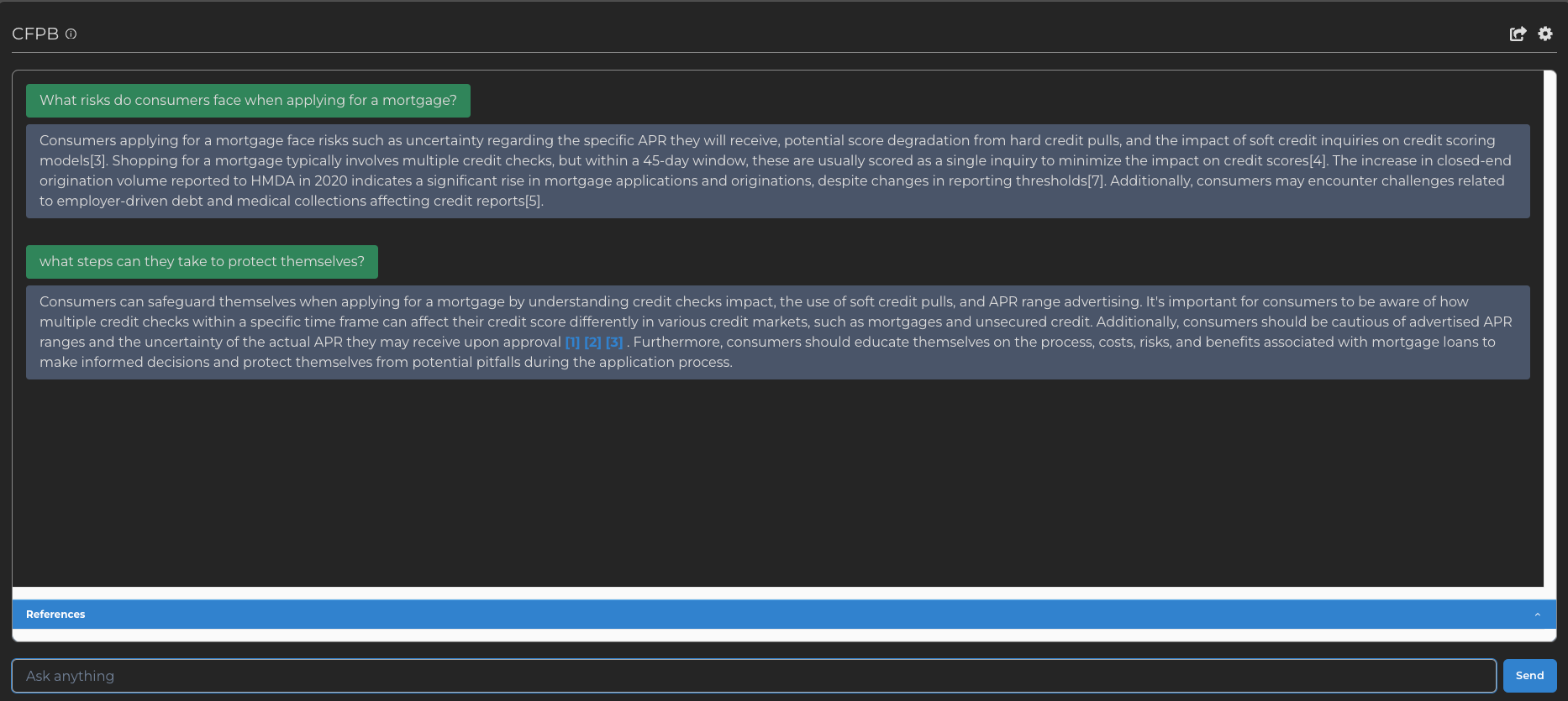 Demo Vectara Portal